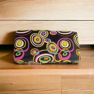 Women's Wallet Clutch Purse Clasp Colorful Hippie Hand Fashion By Metropolitan